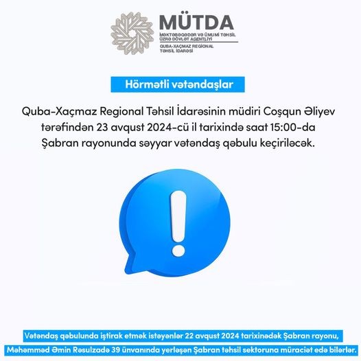 Korreksiyaedici təlim ixtisası üzrə təhsil almış şəxslərin işə qəbulu ilə bağlı müsabiqə elan olunur.