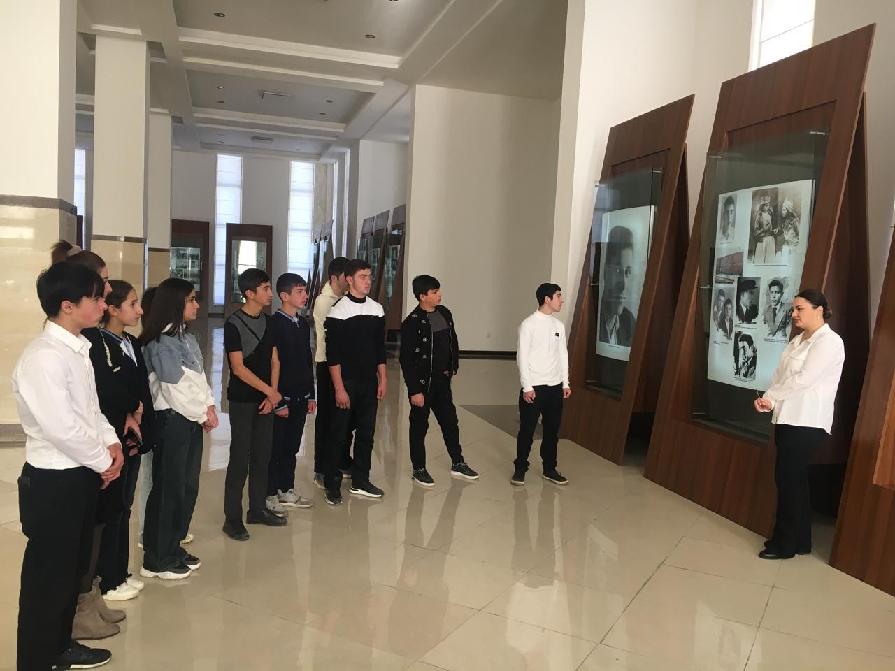 Quba Heydər Əliyev Mərkəzinə ekskursiya təşkil olunub