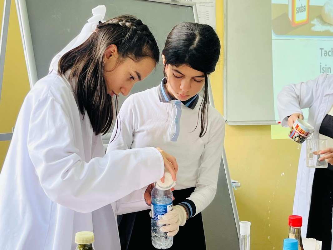 Şabranda nümunəvi dərs keçirilmişdir.