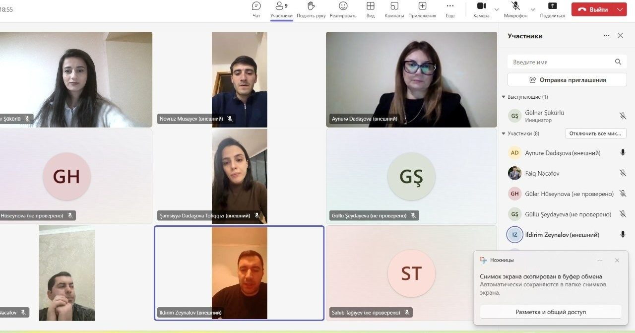 Məsləhətçilər üçün maarifləndirici görüş təşkil edilmişdir.
