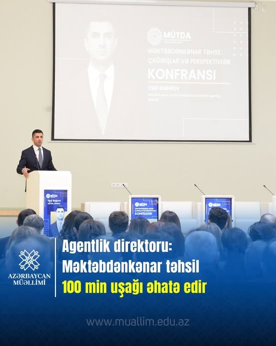 Məktəbdənkənar təhsil 100 min uşağı əhatə edir