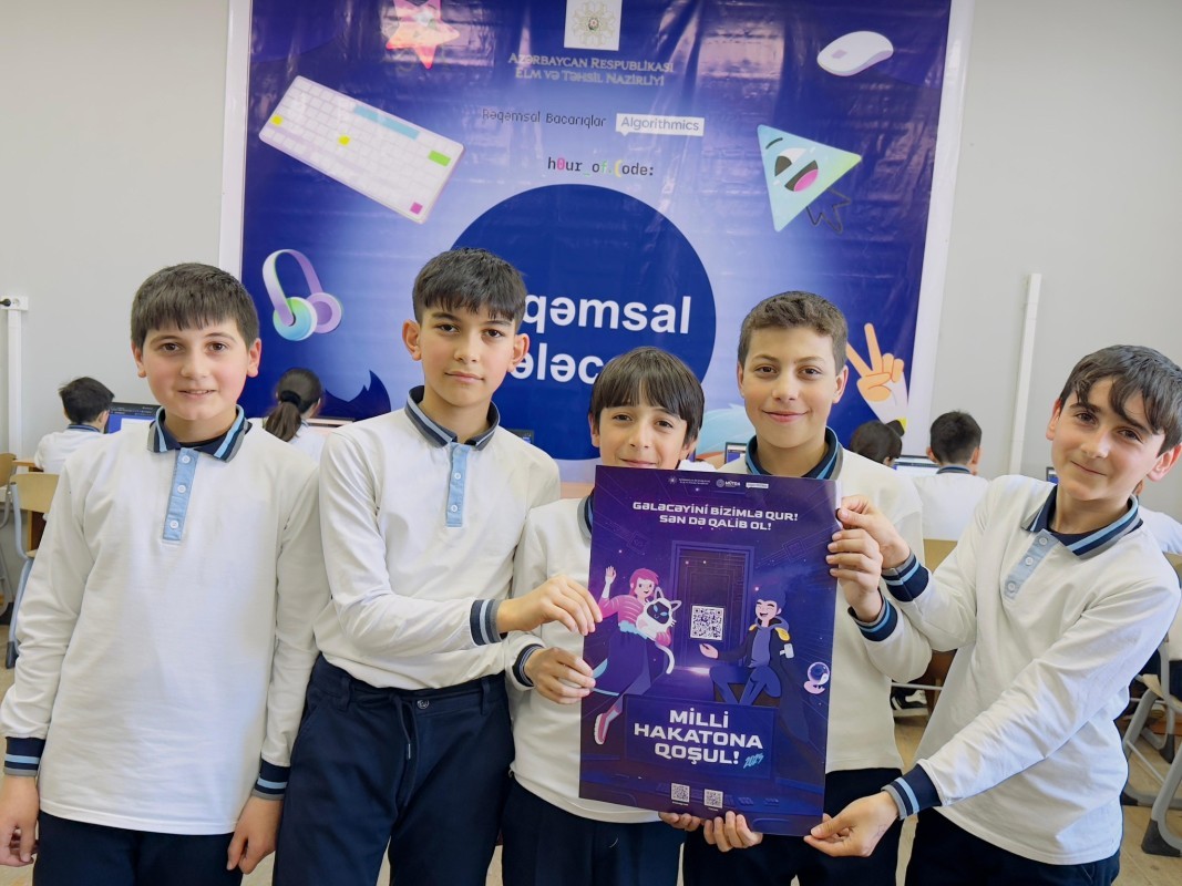 “Məktəblilərarası Milli Hakaton” həftəsi keçirilir