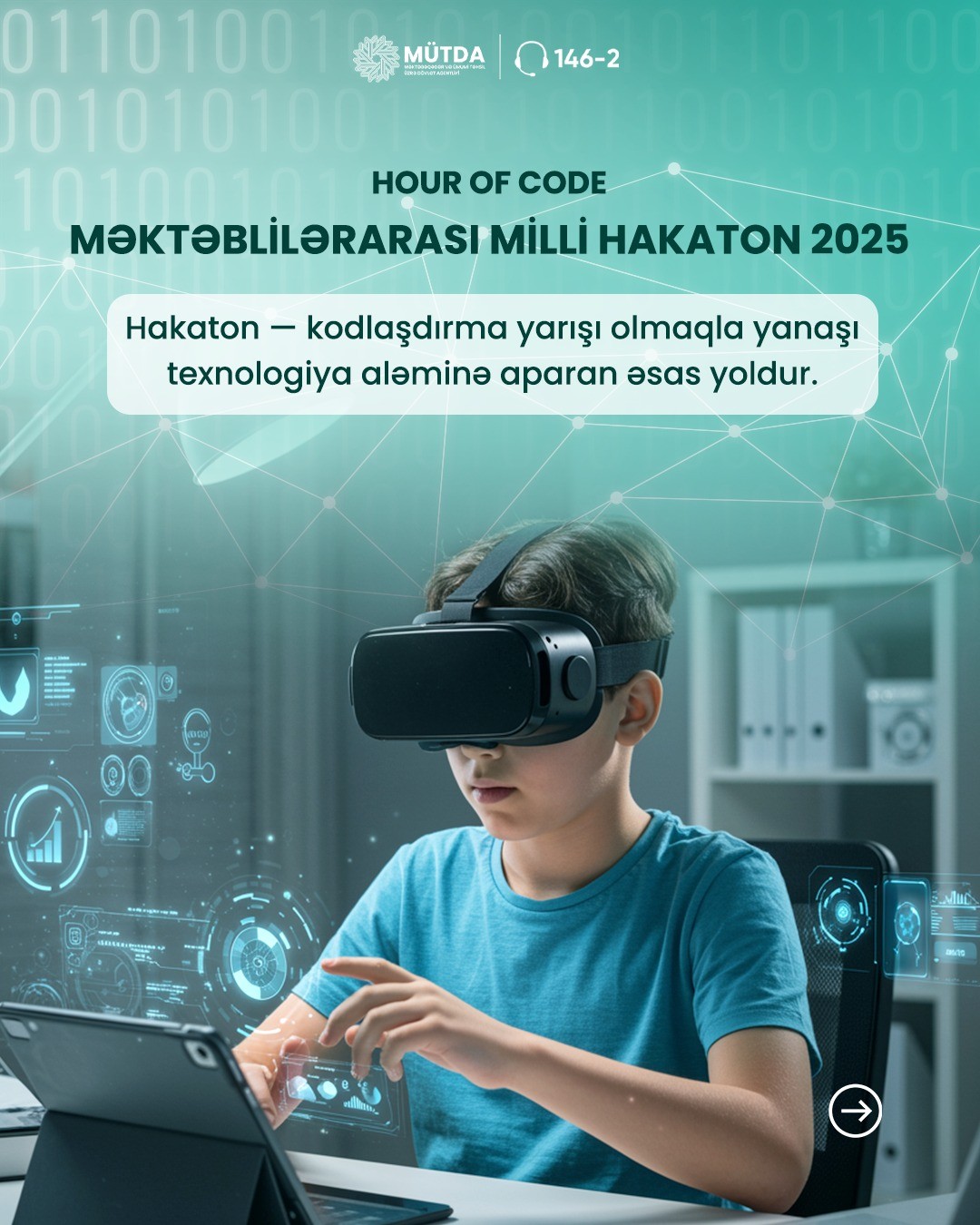 “Məktəblilərarası Milli Hakaton - 2025” müsabiqəsi