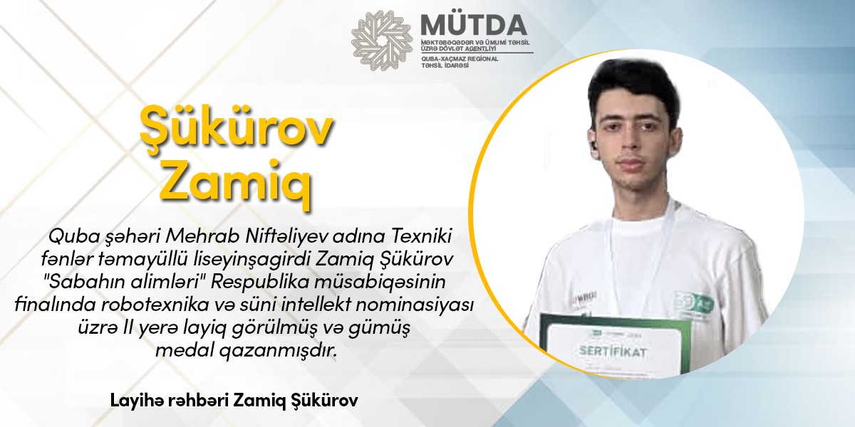 Şagirdlərimiz final mərhələsində uğur qazandı