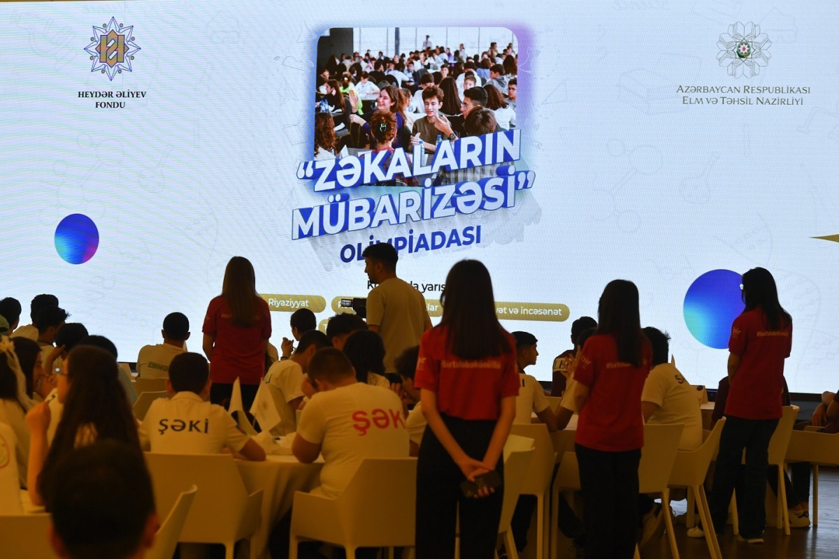“Zəkaların mübarizəsi” olimpiadasının final mərhələsi keçirilib.