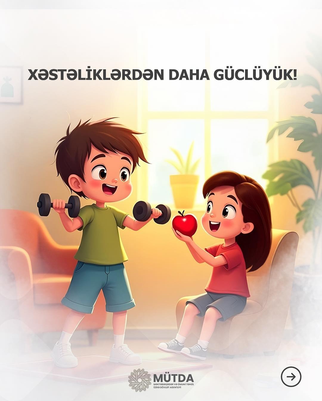 Xəstəliklərə qarşı daha güclüyük!
