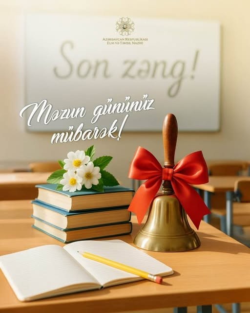 Məzunlarımıza uğurlar arzulayırıq!