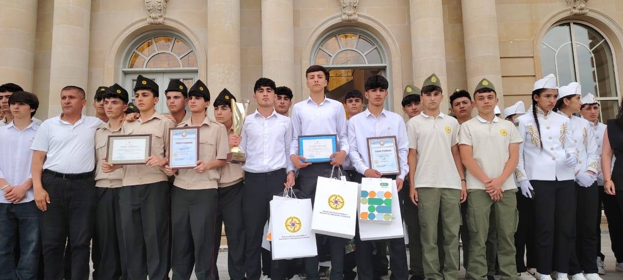 "Gənc xilasedici və yanğınsöndürən” yarışlarının final mərhələsi keçirilib