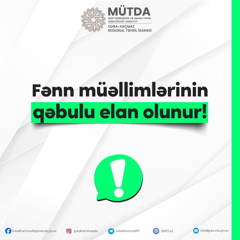 MÜƏLLİMLƏRİN NƏZƏRİNƏ