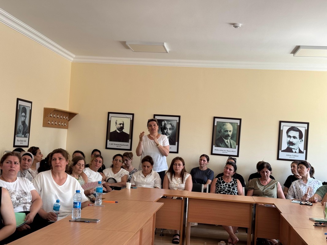 Təlimlər başa çatdı