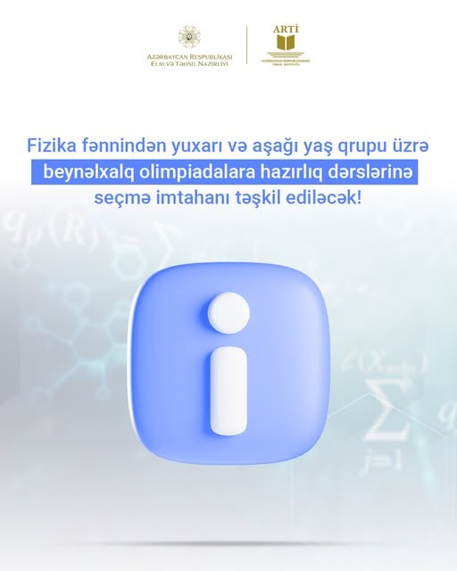 Seçmə imtahanı təşkil ediləcək