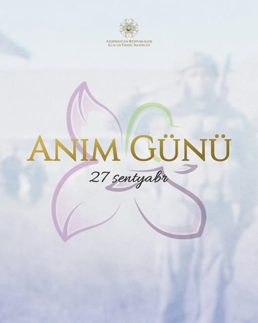 Sentyabrın 27-si Azərbaycanda Anım Günüdür.