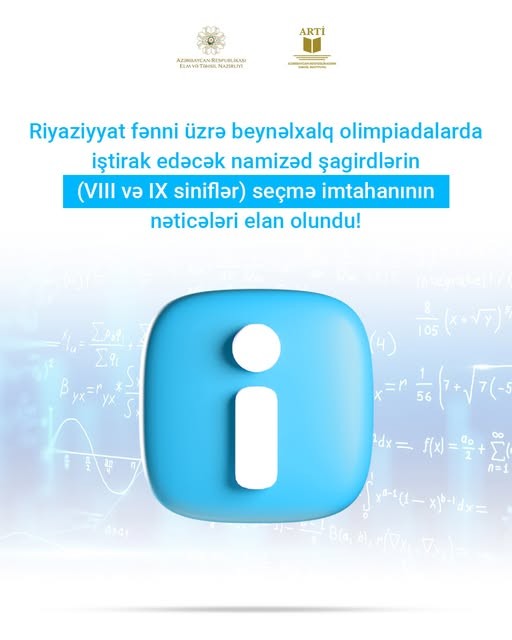 İkinci mərhələsinin nəticələri elan olundu