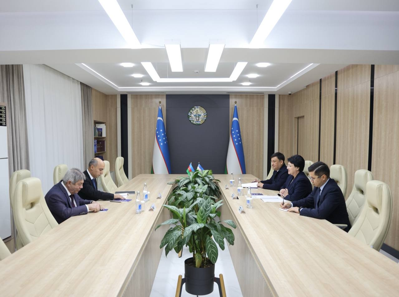 Nazir görüş keçirdi