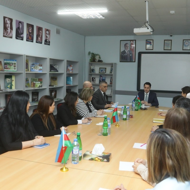 Yeni təyin olunmuş direktorlarla görüş keçirilib