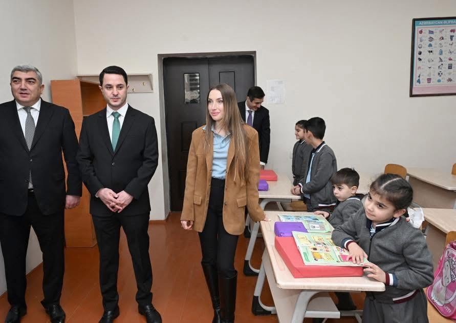 Leyla Əliyeva və Alena Əliyeva Qubada