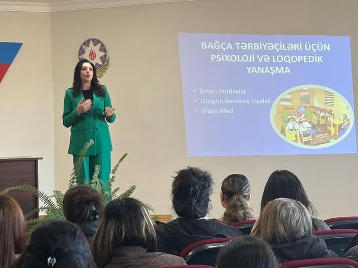 Loqopedik və psixoloji təlim-seminar təşkil edildi
