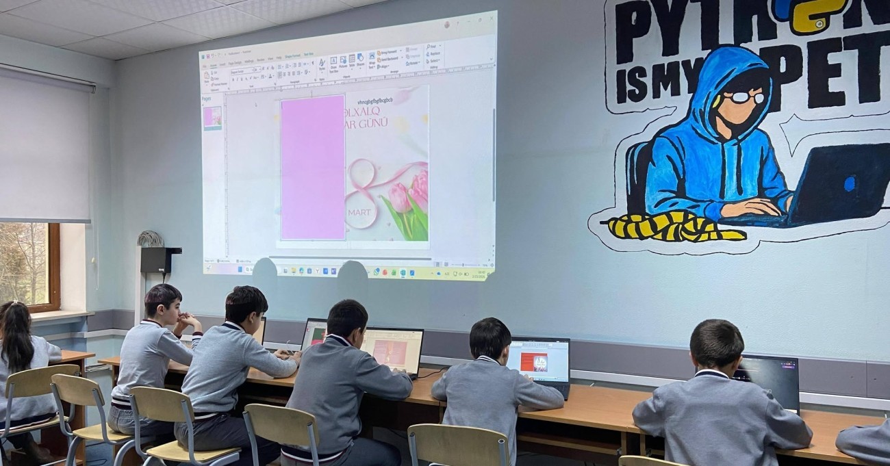 Riyaziyyat və informatika fənn aylığı başa çatdı