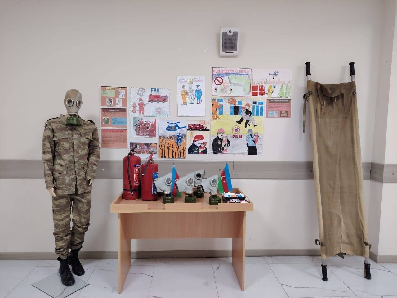 Mülki Müdafiə Günü ilə əlaqədar tədbirlər keçirilib