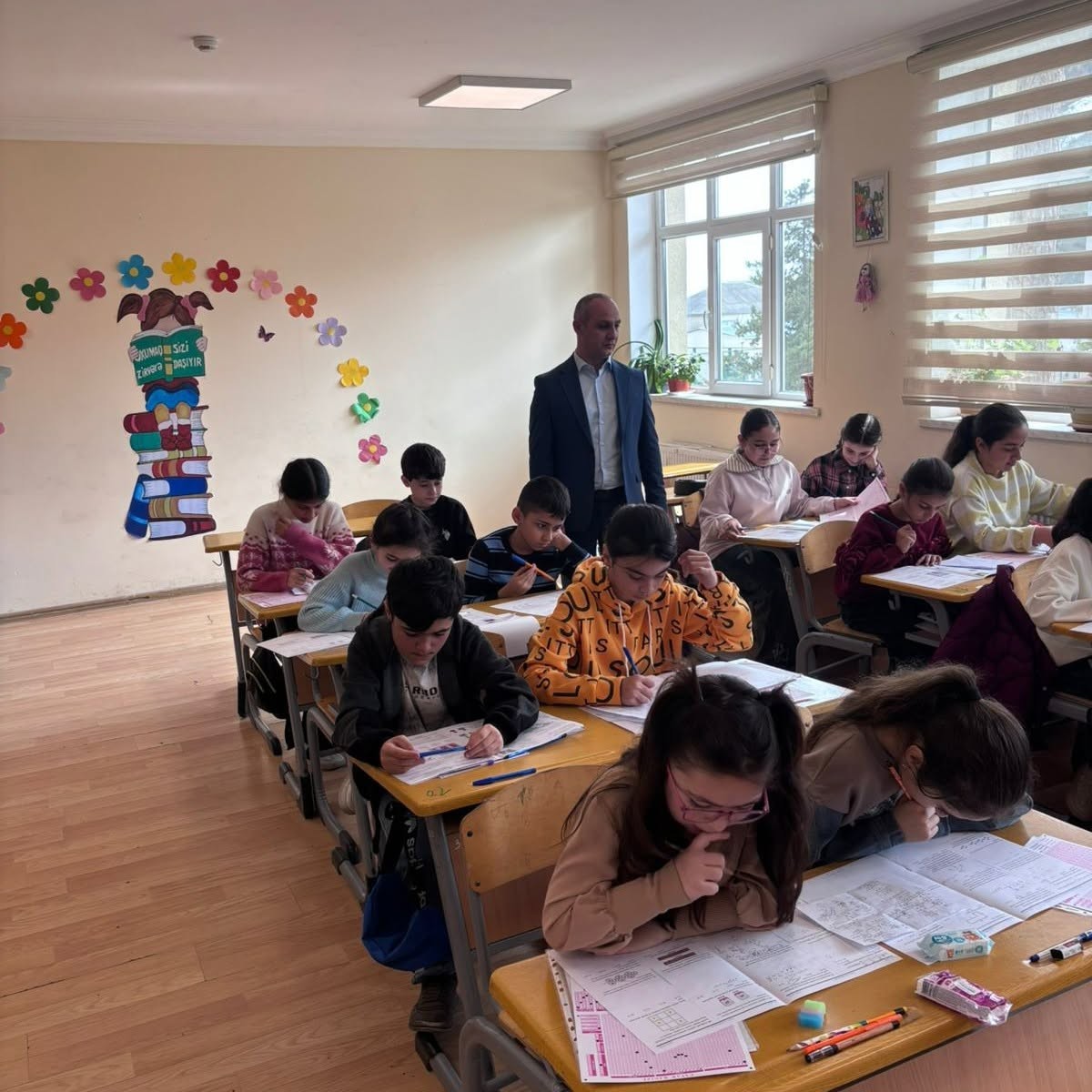 Olimpiada və müsabiqəsinin rayon turu keçirilib
