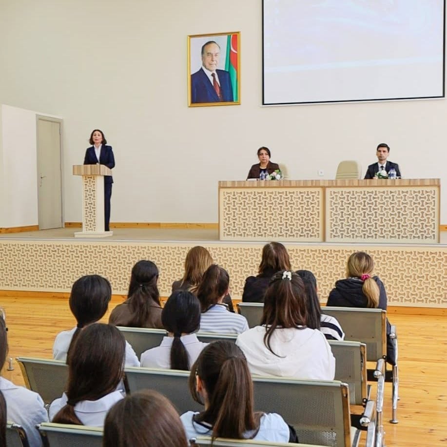 Şagirdlərlə görüş keçirildi