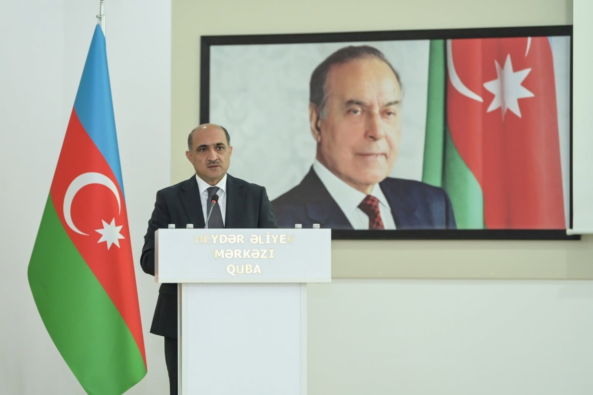 Qubada ümumi və ali təhsil müəssisələrinin pedaqoji heyəti ilə görüş