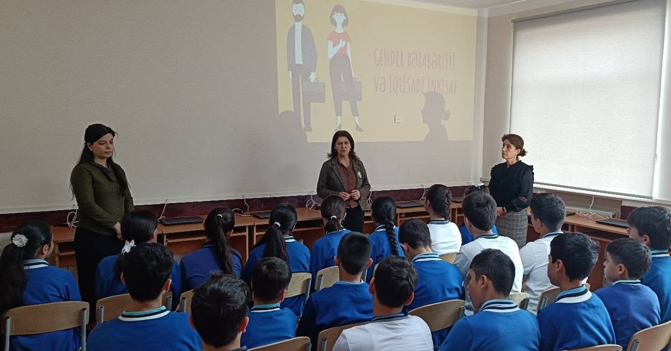 “Gender bərabərliyi” mövzusunda maarifləndirici tədbirlər keçirilib