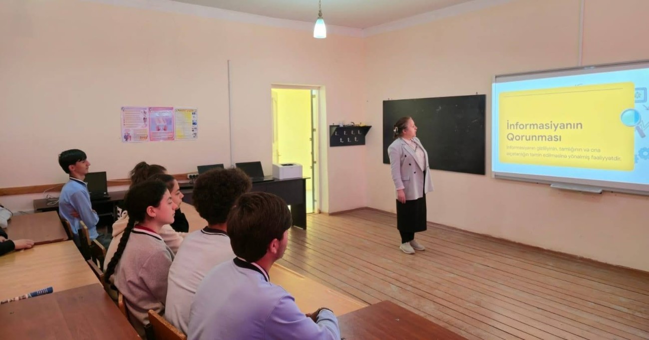 “İnformasiya təhlükəsizliyi” mövzusunda maarifləndirici tədbirlər keçirilib.