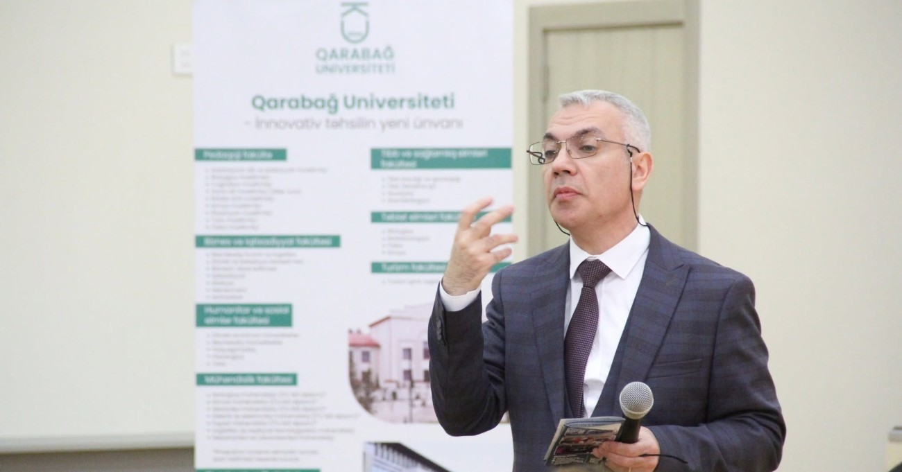 Qarabağ Universiteti ilə bağlı məlumatlandırıcı görüş keçirilib