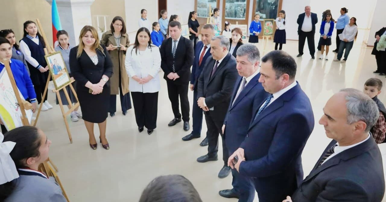 “Əbədiləşən Lider” adlı şeir və rəsm müsabiqəsi keçirilib