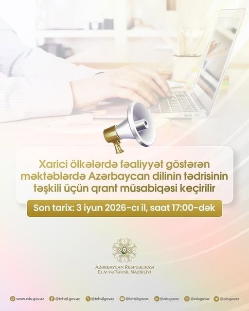 Azərbaycan dili müəllimlərinin nəzərinə