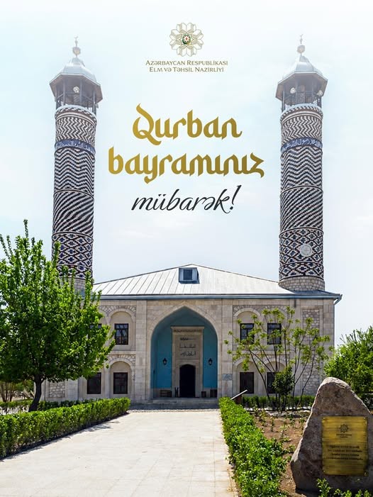 Qurban bayramınız mübarək!