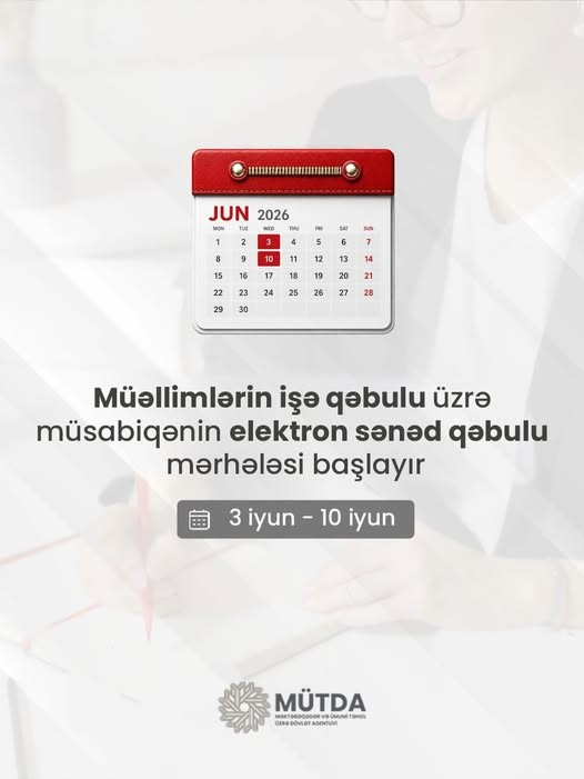 Elektron sənəd qəbulu mərhələsi başlayır