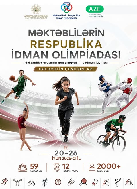 Məktəblilərin Respublika İdman Olimpiadasına start verilir