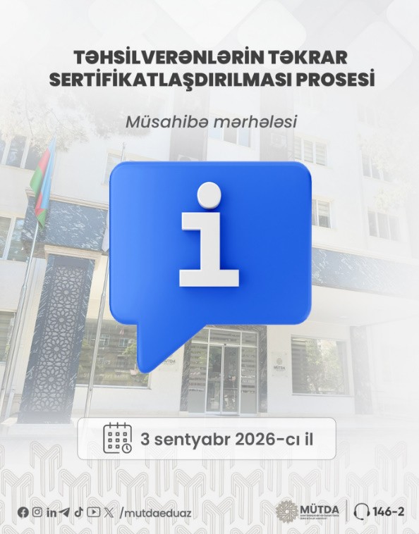 Müsahibə mərhələsinə başlanılır
