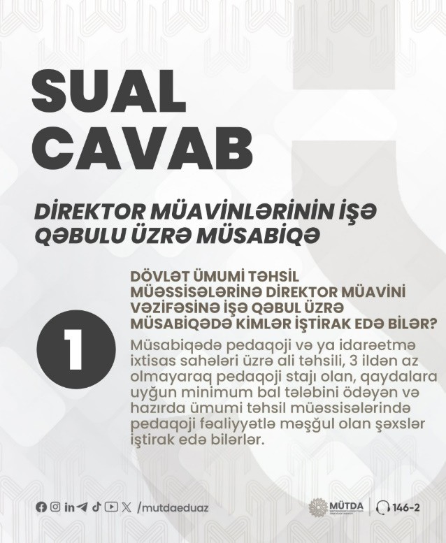 Tez-tez verilən suallara cavab